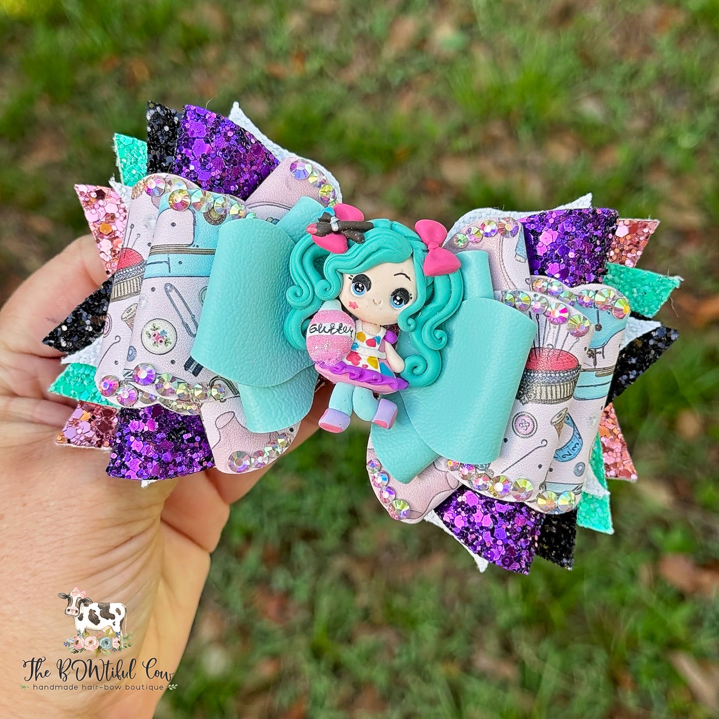 Crafting Faux Leather OTT Bow