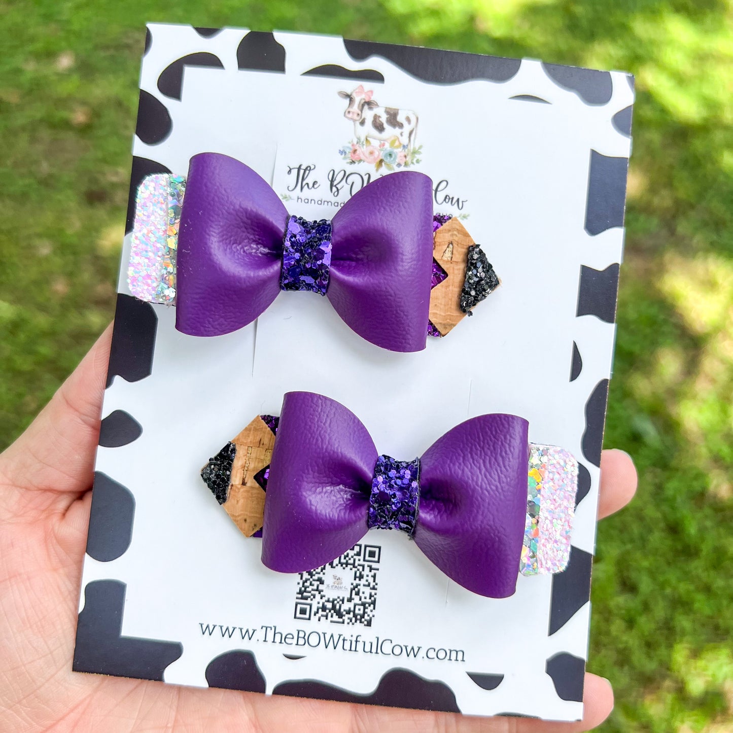 Back to School Pencil Bow Pigtails