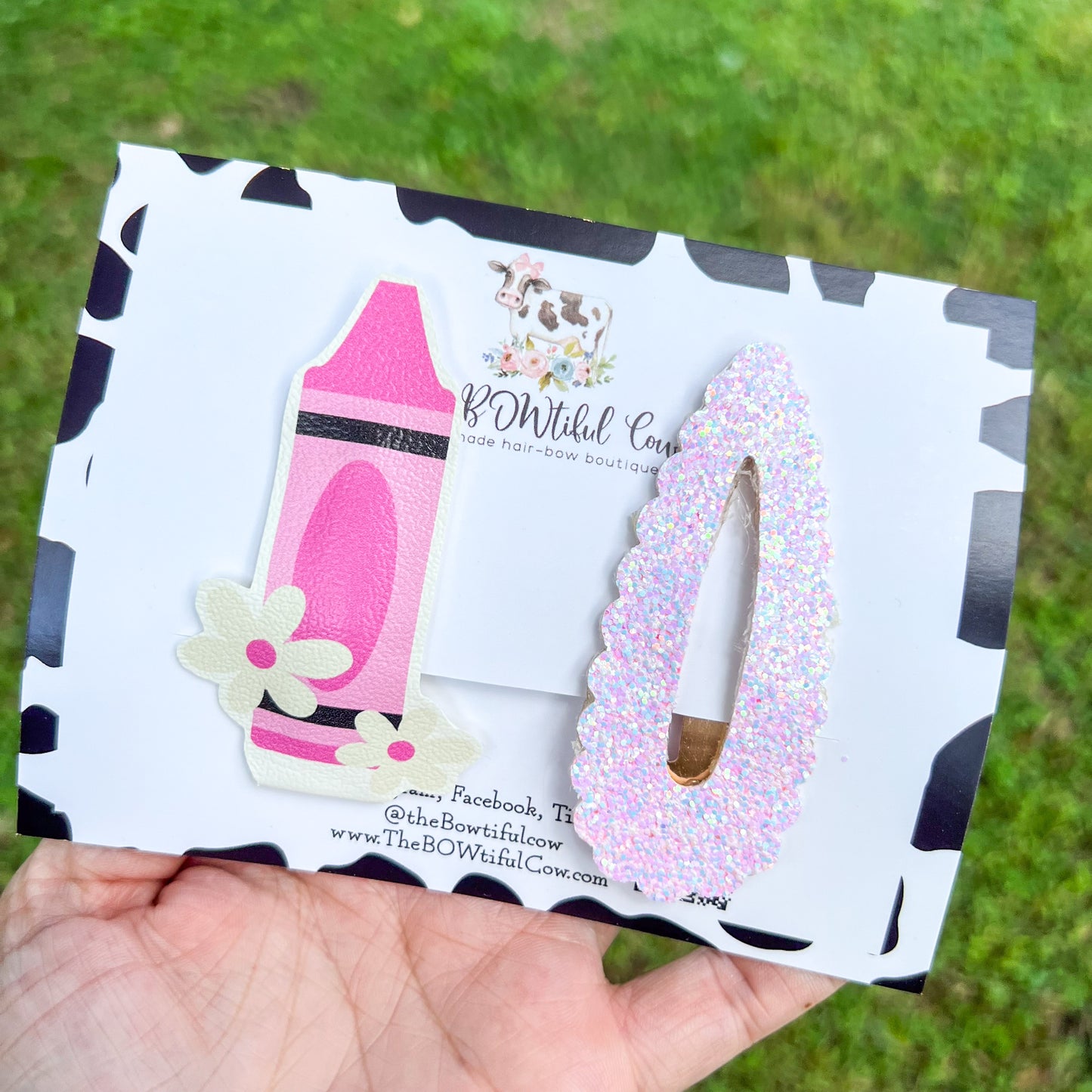 Crayon Snap Clip Set