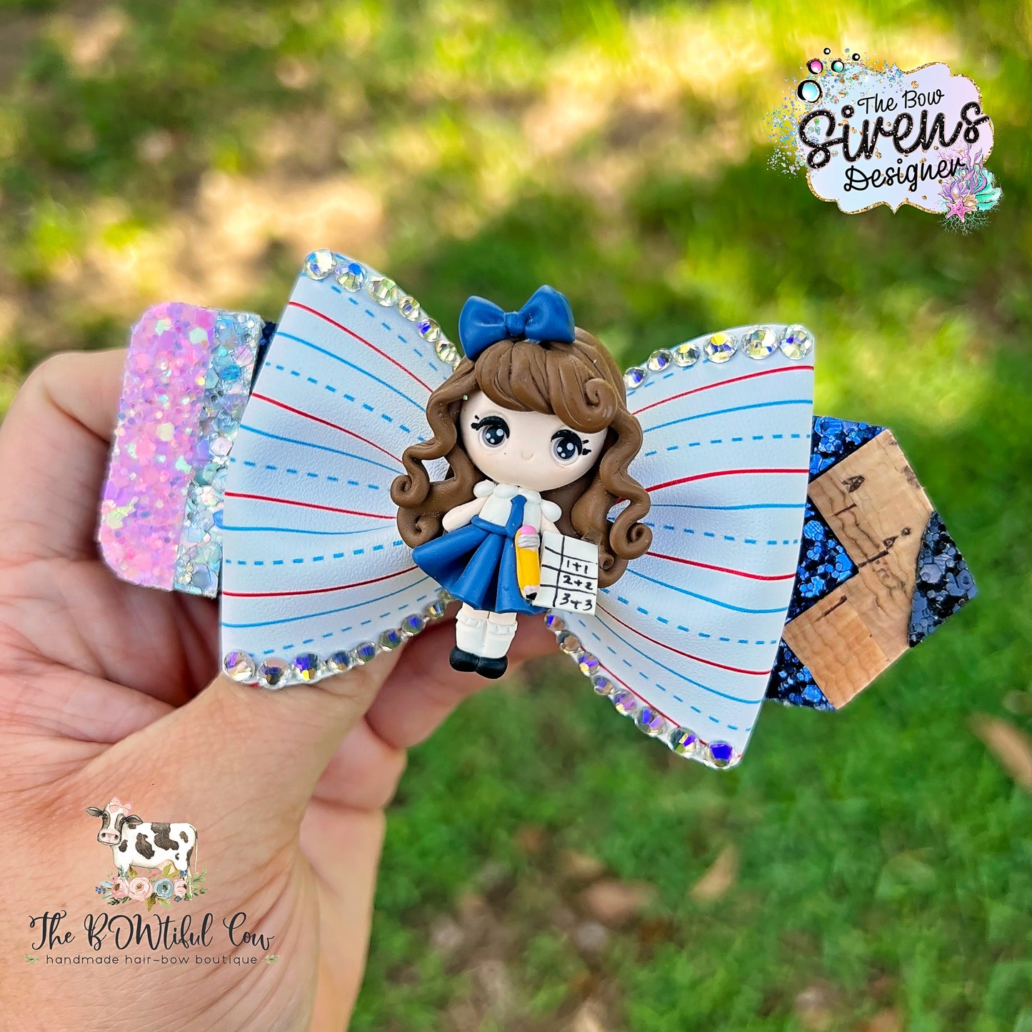 Back to School Pencil Bow