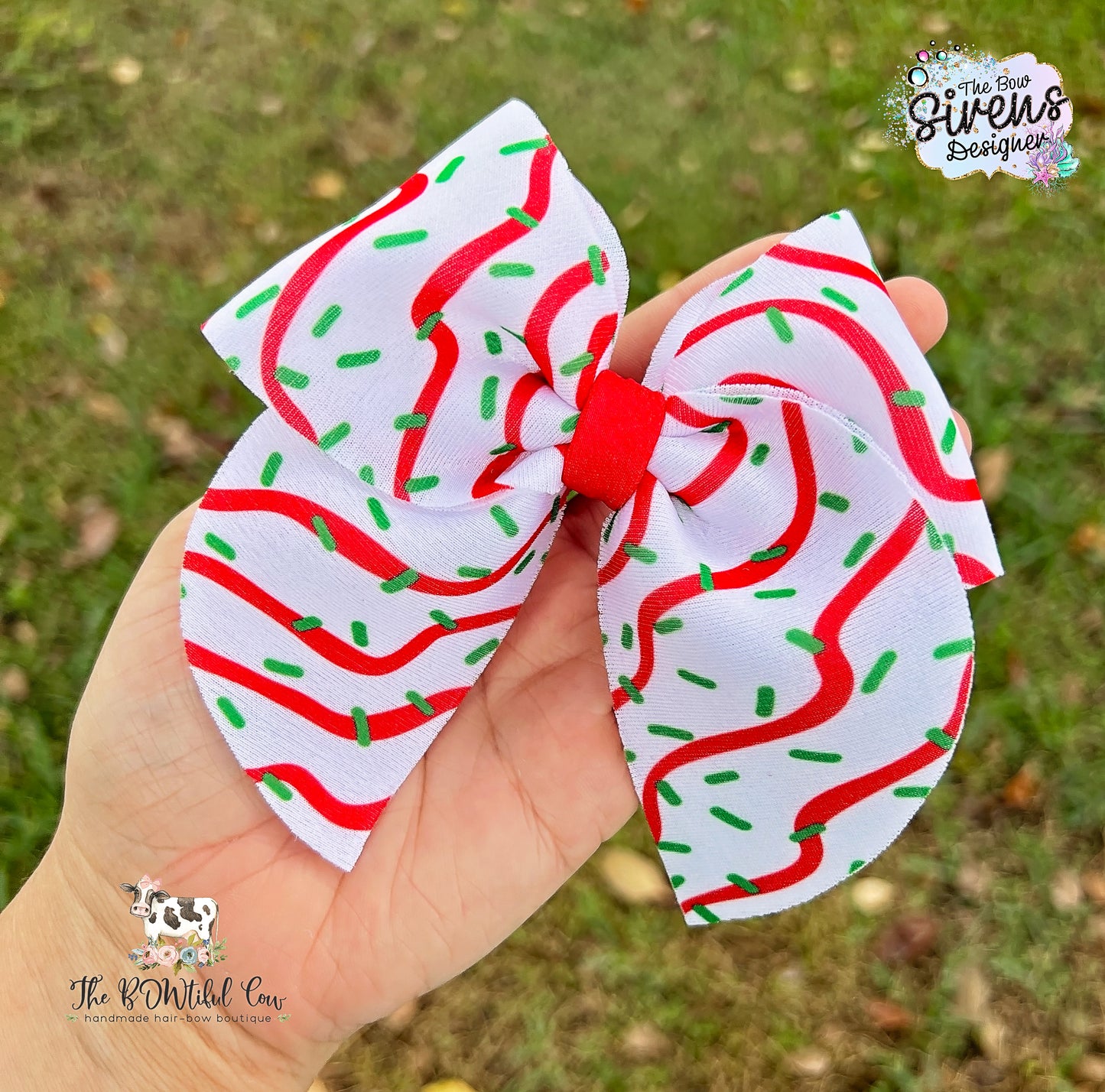 Christmas Hair Bow