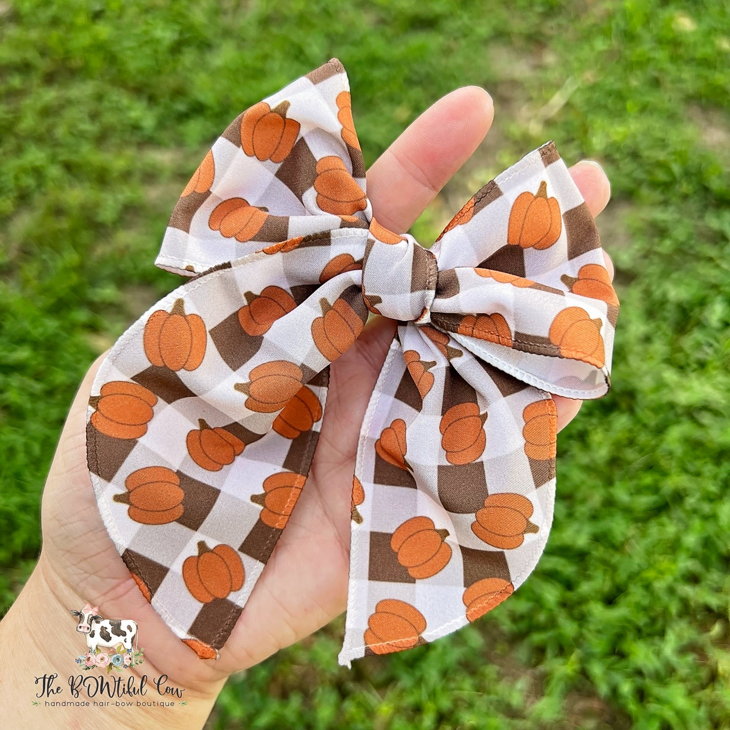 Fall Fabric Bow