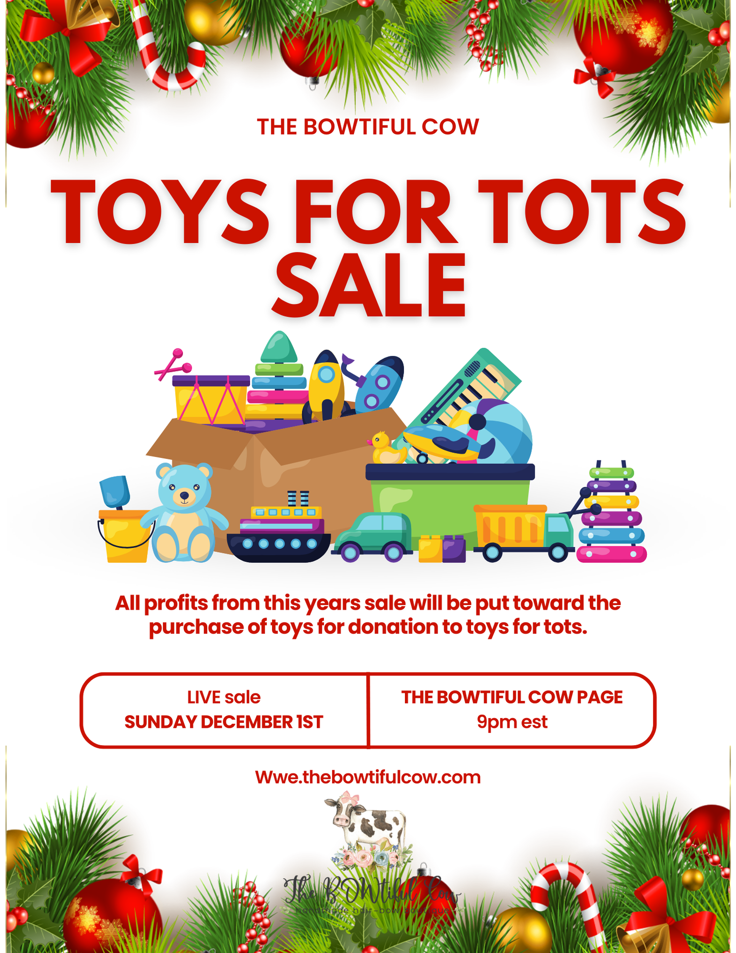 Live Sale order for Claudia R