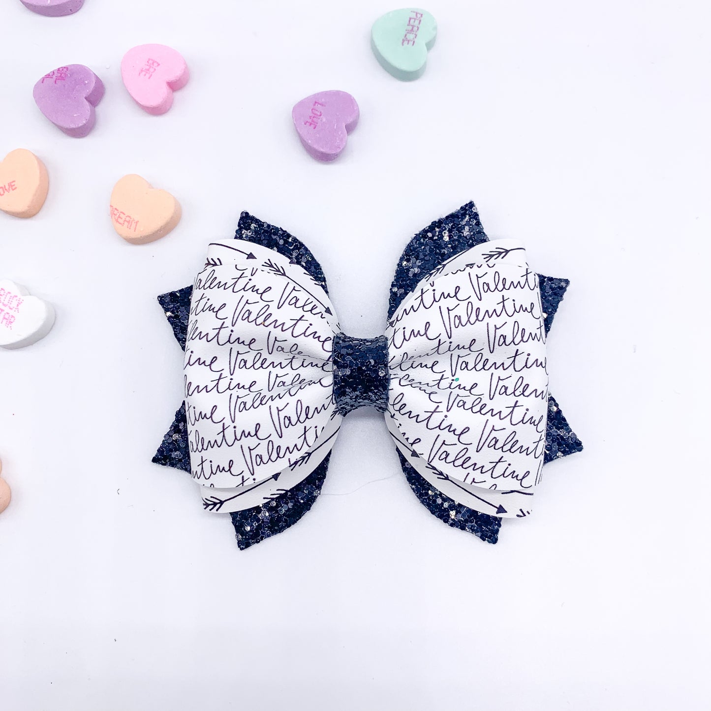 Love Arrows Clementine Hair Bow