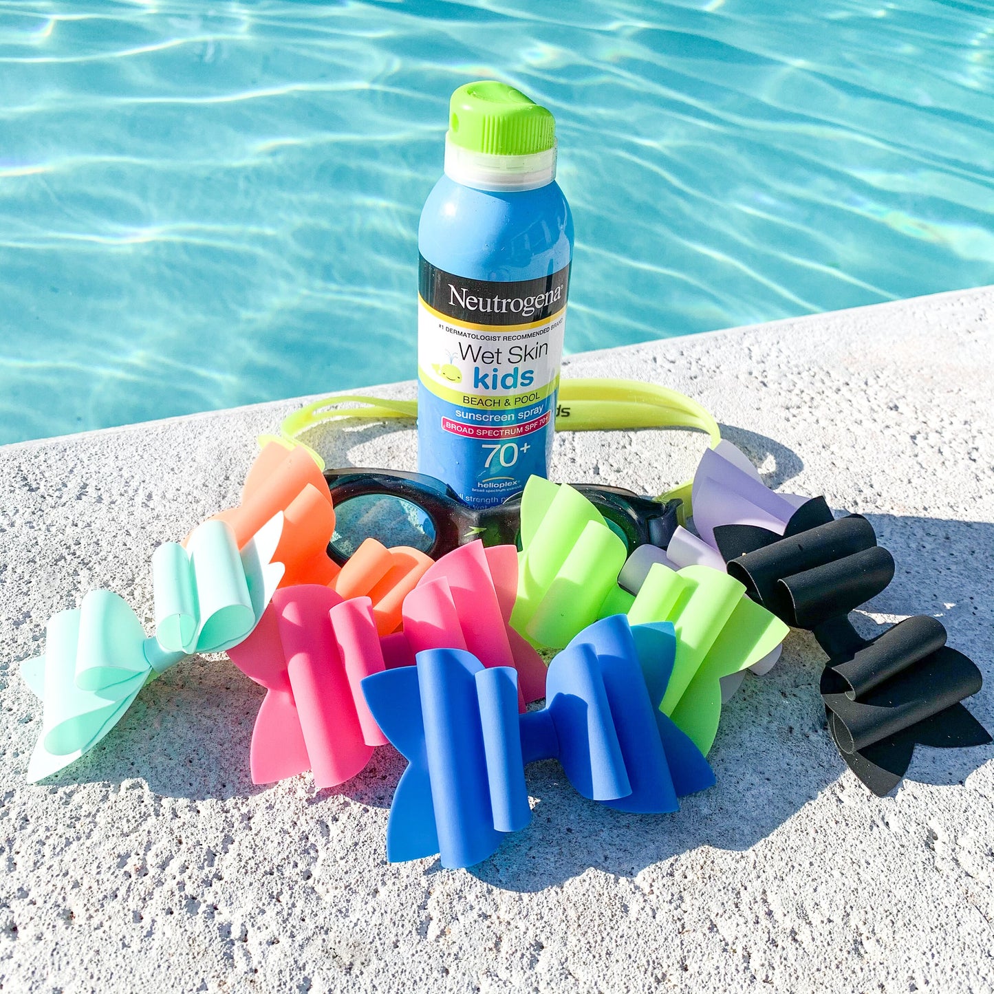 Solid Color Pool Bows