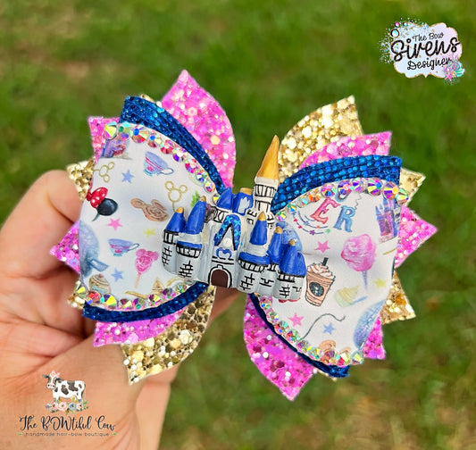 Castle Clementine Hair Bow