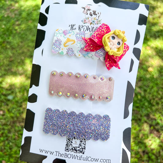 Princess Snap Clip Set