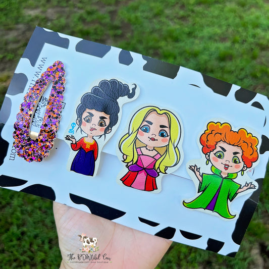 Witchy Snap Clip Set