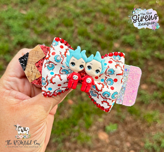 Back to School Pencil Bow