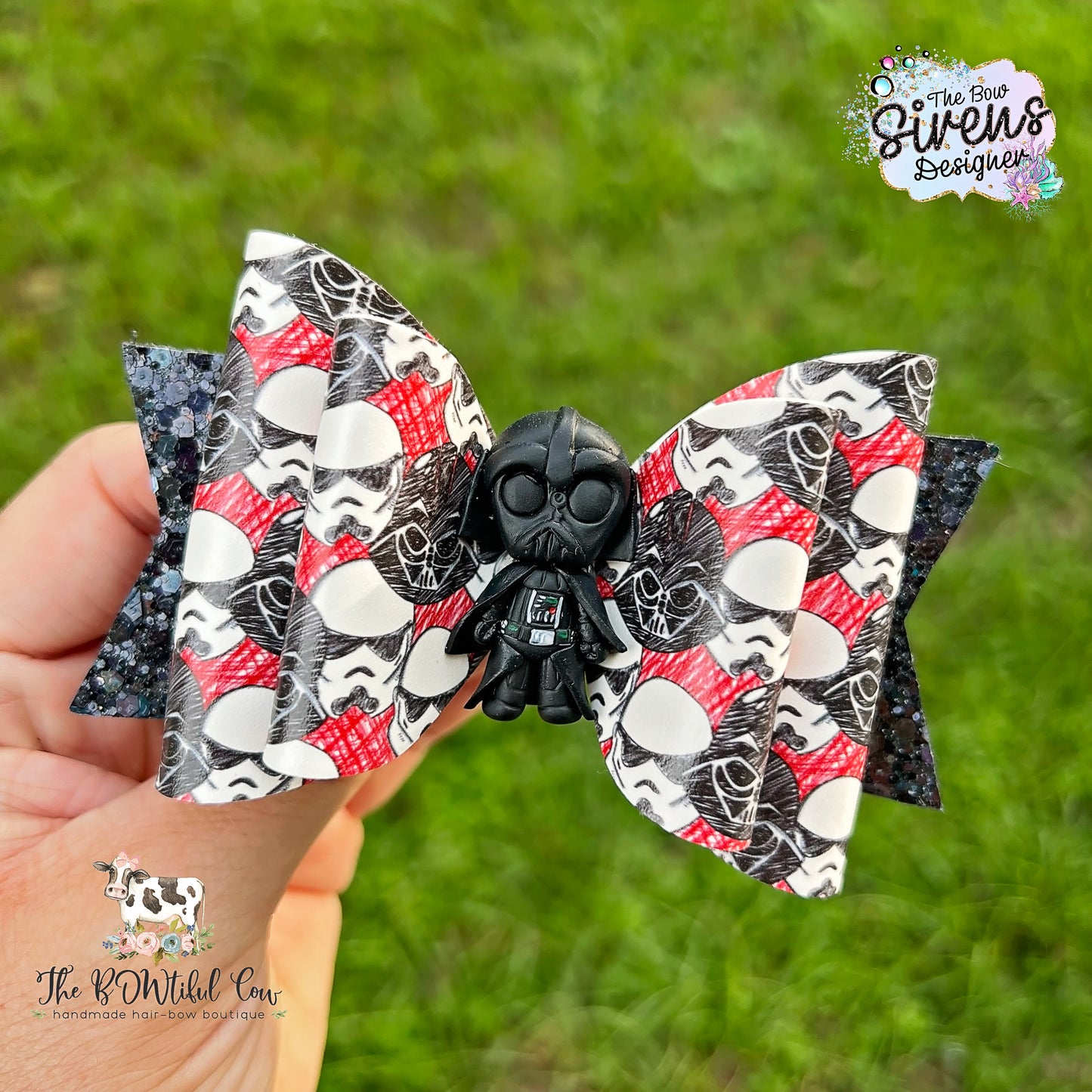 Space Vader Daisy Hair Bow