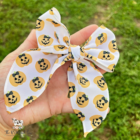 Halloween Fabric Bow