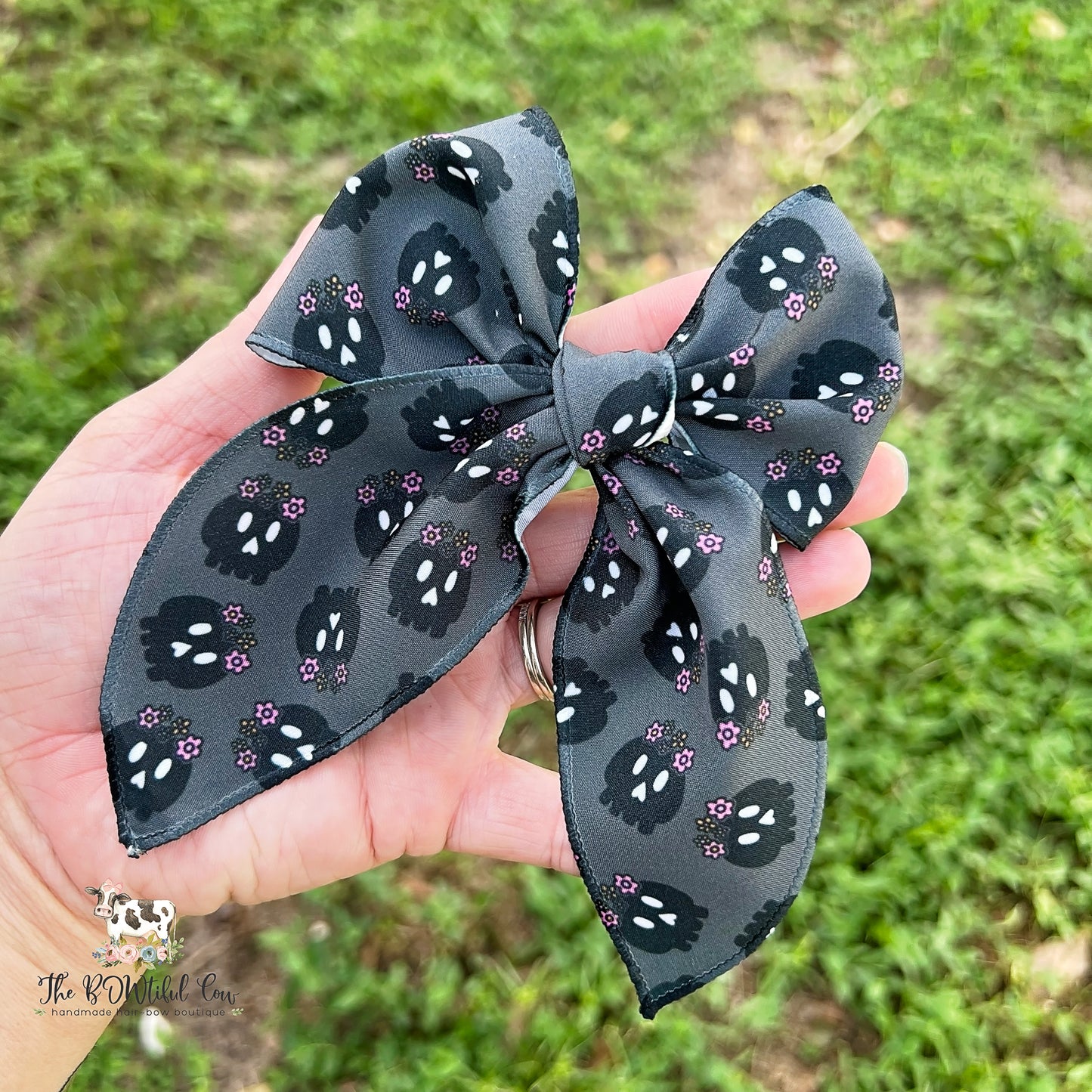 Halloween Fabric Bow