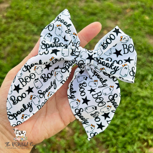 Halloween Fabric Bow