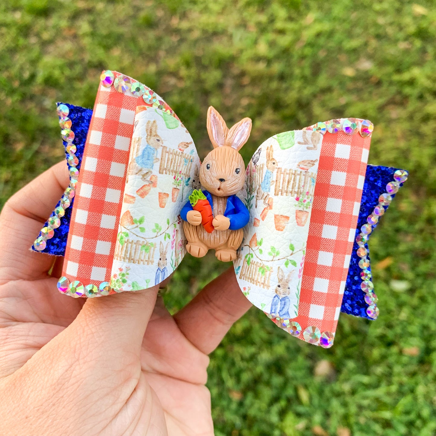 Easter OTT Daisy Hair Bow