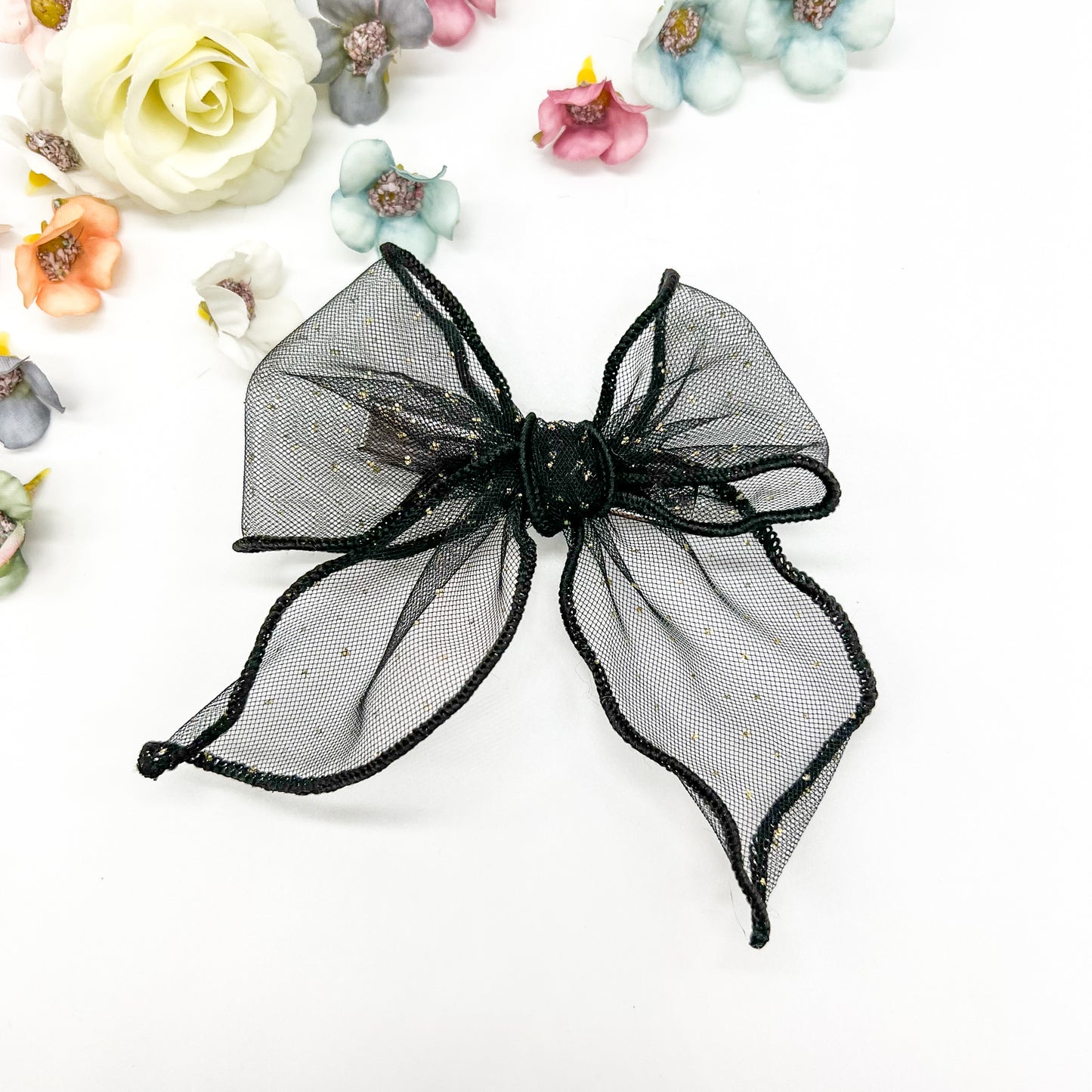 Hand Tied Spring Fabric Bow