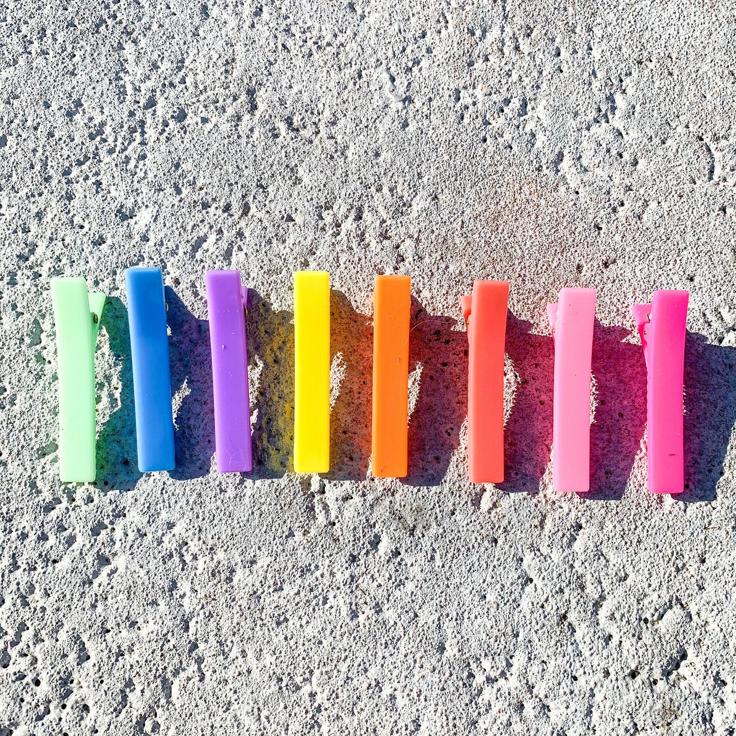 Rainbow Stripes Pool Bow