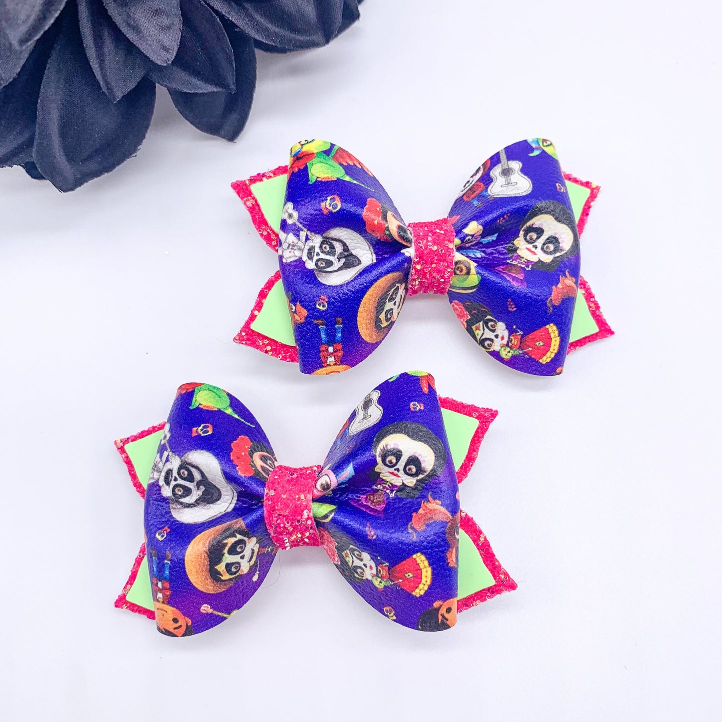 Day of the Dead Hair Bow