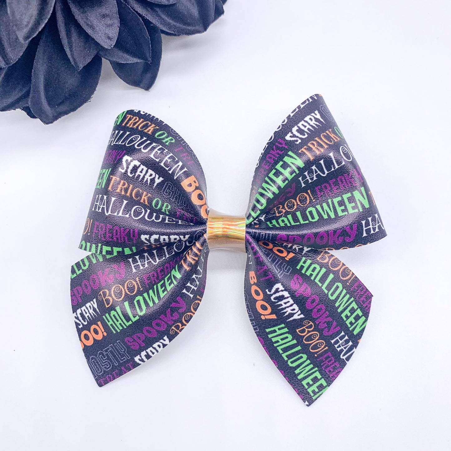 Halloween Faux Hair Bow