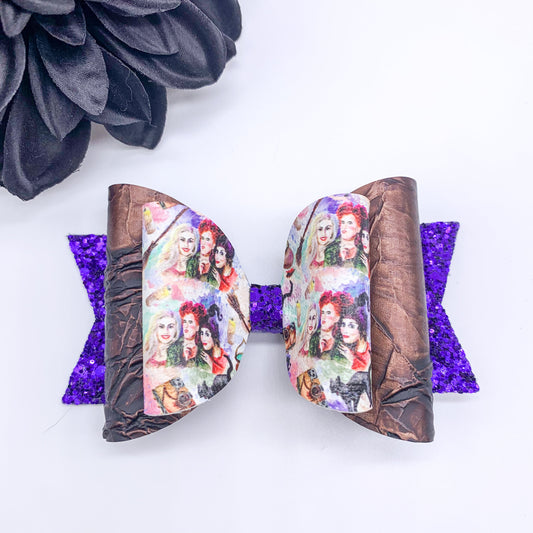Witch Sisters Hair Bow